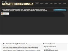 Tablet Screenshot of graniteprofessionalsnj.com